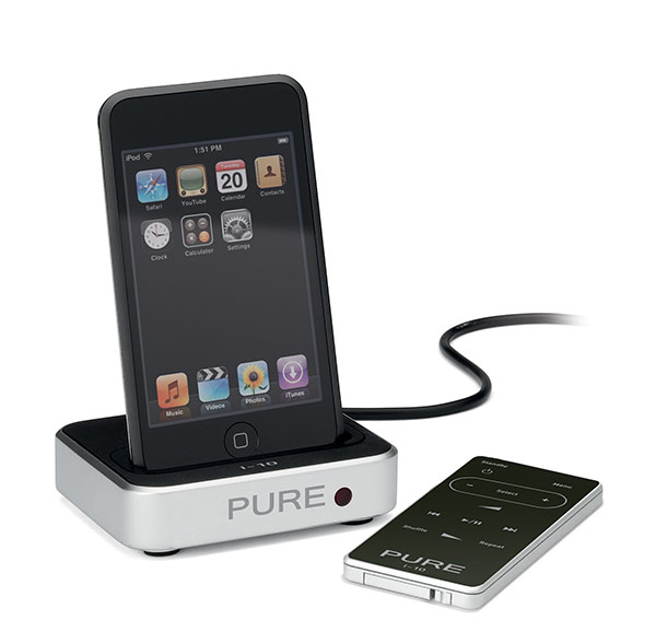 Pure i10 Powered Universal Dock for iPod