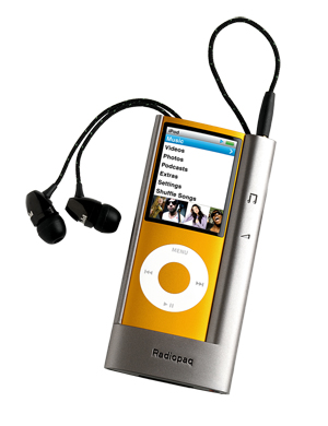 Radiopaq Sound Jacket for the iPod
Nano 4G