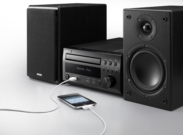 Denon DM38 DAB Hi-Fi System Colour SILVER