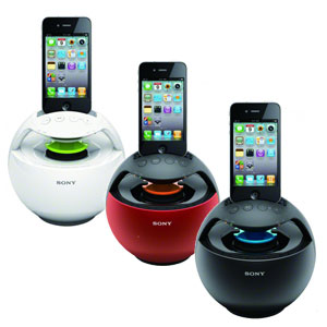 Sony RDPV20IP Circle of Sound Speaker/Dock/Charger 