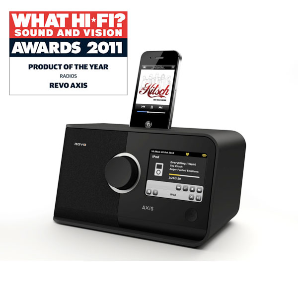 Revo Axis Streaming Wifi/DAB/FM Radio iPod Dock 