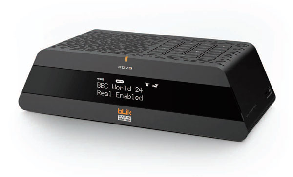 Revo Blik RadioStation DABWi FiFMAlarm Clock Radio Colour SATIN BLACK