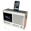 Revo Heritage G2 (New Version) DAB/DAB+/FM/Wi-Fi Radio and Docking Station (Walnut)