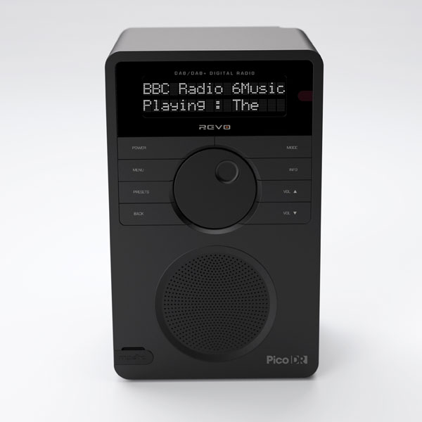 Revo Pico DR Portable Radio With Internal Li Ion Battery DABDABFM