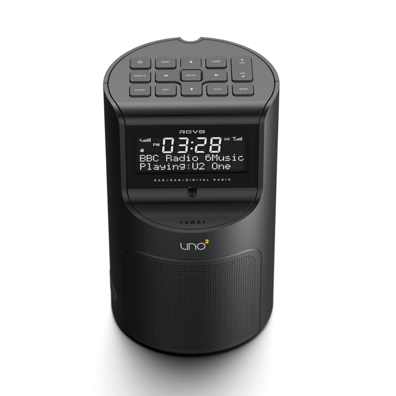 Revo Uno2  DAB / DAB+ / FM Radio with Alarm Clock Colour SILVER