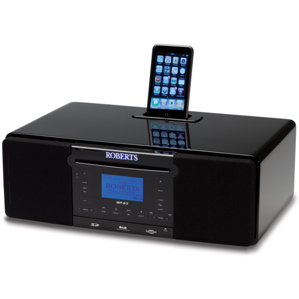 Roberts Radio Stream 63i Cd/usb/sd/dab Fm Rds Internet Radio With Ipod Dock