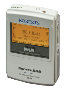 Roberts RD-14 Sports Gemini DAB Radio