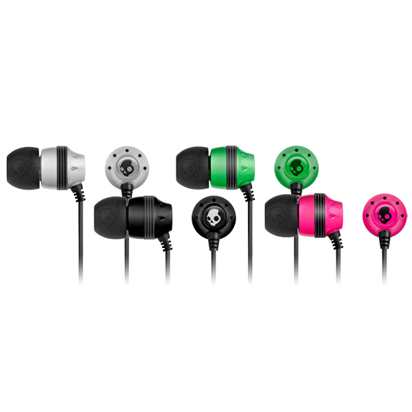 SkullCandy Inkd Earphones RASTA