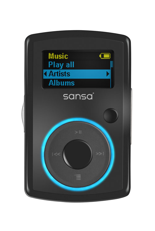 Sansa Clip FM 2GB MP3 Player Colour BLACK