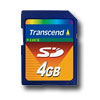 Transcend 4GB Secure Digital Memory Card