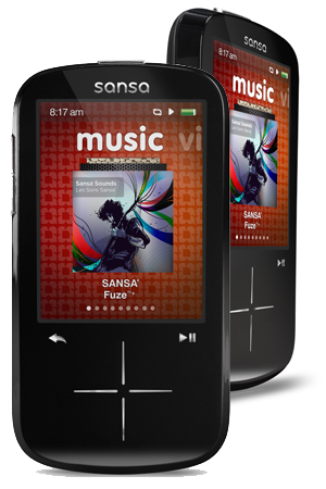 Sanda Fuze+ 4GB MP3 Player Sanda Fuze+ 4GB MP3 Player