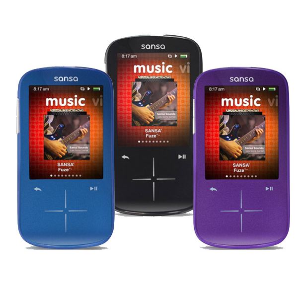 Sansa  Player Accessories on Advanced Mp3 Players Sansa Fuze  16gb Mp3 Player