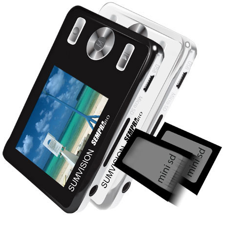 Sumvision Sempra Pro 2GB MP4 Player + Mini SD Slot Colour BLACK