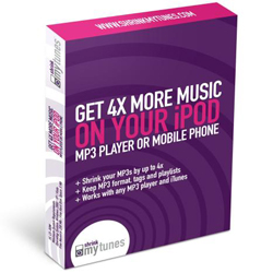 Shrink My Tunes Software Get 4x more music