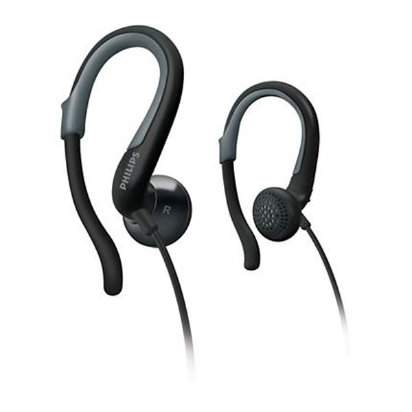 Philips SHS4841/10 Earhook iPod Headphones - Black