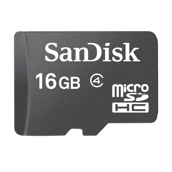 Sandisk 16gb Micro Sdhc Memory Card