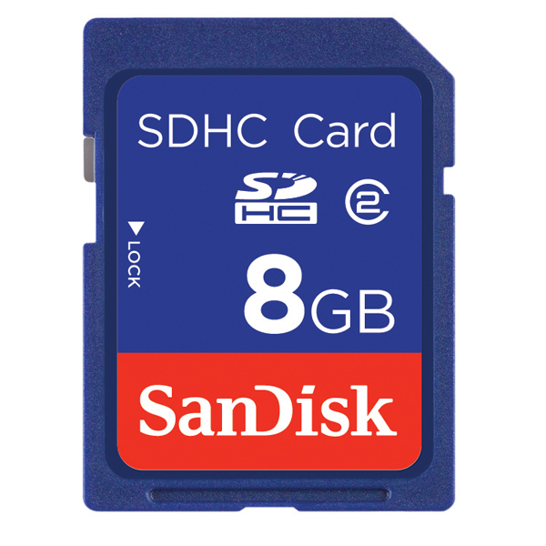Sandisk 8gb Secure Digital Hc Memory Card
