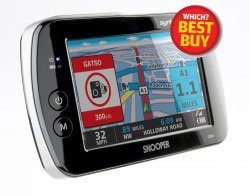 Snooper S600 Syrius plus Western Europe Sat Nav and Speed Camera