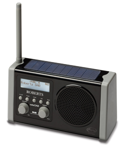 Roberts Solar DAB Radio with Rechargeable Battery Pack