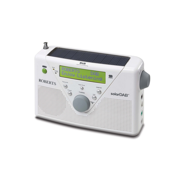 Roberts Solar 2 DAB/FM Radio with Rechargeable Battery Pack