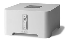 Now you can play all your favorite digital music  all over your house  on all your favorite audio equipment—your home theater receiver  stereo system  powered speakers  and more. Just connect a Sonos&reg; ZonePlayer 80 (ZP80) to any amplified audio device in any room  and that device is instantly and seamlessly part of a wireless  multi-room digital music system. Which means you can use the full-color Sonos&reg; Controller to wirelessly control your music from the palm of your hand.   You can also use a ZP80 to retrofit a conventional audio system with home-run speakers or as a wireless extender to increase the wireless range of your Sonos system. No matter where or how you use the amazingly compact ZP80  the digital and analog outputs will deliver superior sound to every room.    Click here for more information regarding how Sonos works including an interactive demonstration.    Wireless  multi-room digital music   Home theater integration   Superior audio quality with digital output   Ease ...