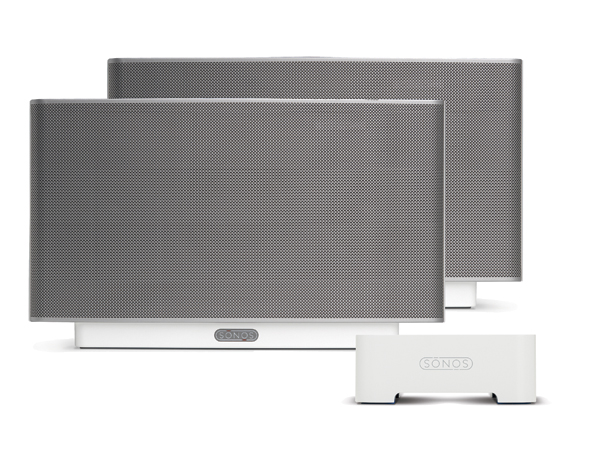Sonos Zoneplayer 2 S5 + 1 Zonebridge & Free Denon Headphones Colour White