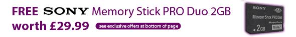 Free Sony 2GB MemoryStick