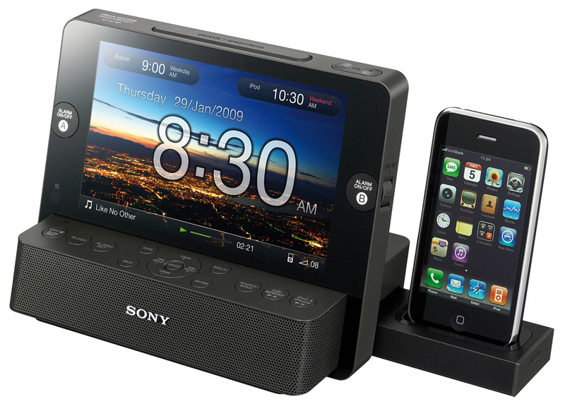 Sony ICFCL75IP iPod/iPhone 3G Dock Clock