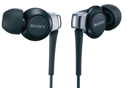 Sony MDREX300SLB InEar Headphones with 13.5mm