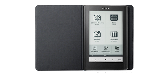 Sony Reader Touch Edition PRS600 Premium Leather Cover Colour BLACK