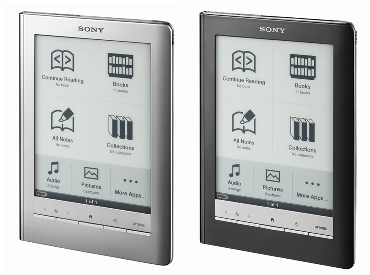 Sony Reader Touch Edition Digital Book PRS600 Colour SILVER