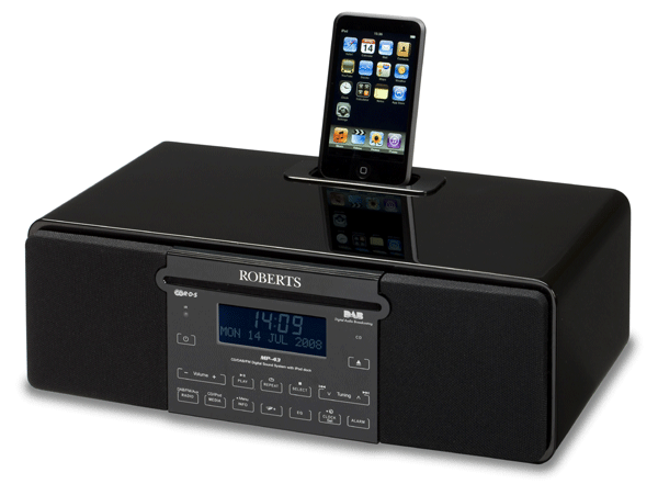 Roberts Sound 43 CD/DAB/FM Digital Sound System with iPod Dock