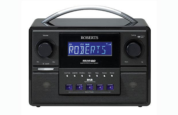 Roberts Sound 80 Dab/fm Rds Sound System With 3-way Speaker System