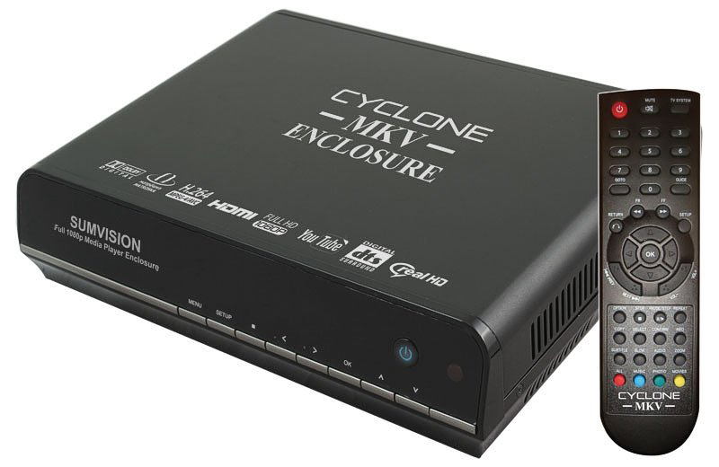 Sumvision Cyclone MKV Enclosure V2 HD Media Player