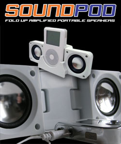 Soundpod MP3/iPod Portable Speakers