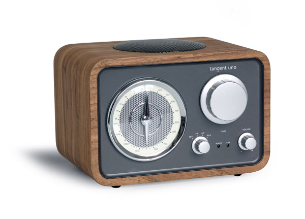 Tangent Uno AM/FM Table Radio Colour WHITE