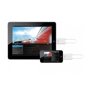 Tivizen DVB-T Dongle Freeview Tuner for iPad2/iPad and iPhone 4