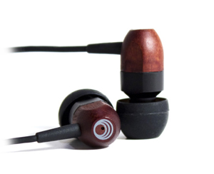 thinksound TS02 In Ear Wooden Headphones + Mic