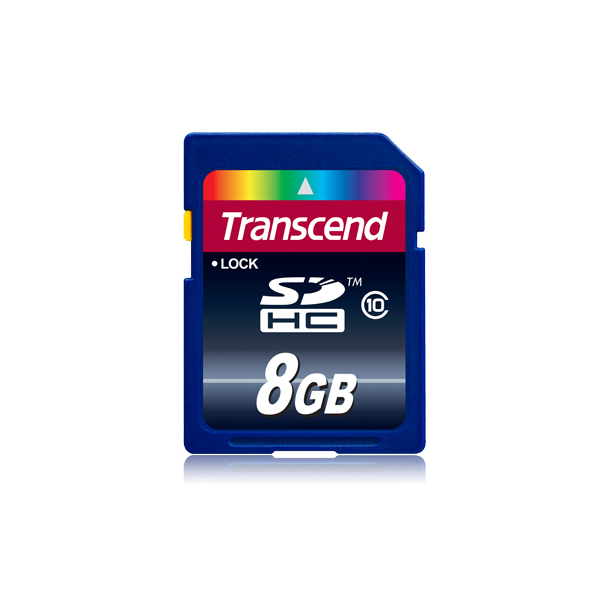 Transcend 8gb Secure Digital High Capacity (sdhc) Class 10 Memory Card
