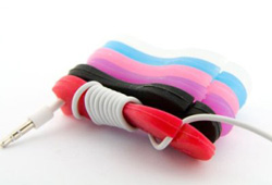 Tuff-Luv Earphone Cable Tuff-Ties - Wrap and Snap