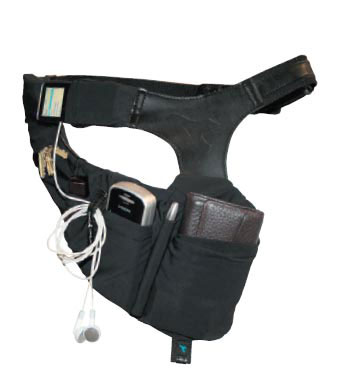 Urban Tool Hip Holster MP3 Player Carry System Colour BLACK