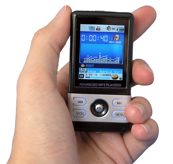 AMP3 Ulysses 2GB Colour MP3 Player