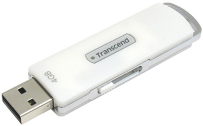 Transcend JetFlash V10 4GB USB 2.0 USB Stick (White)