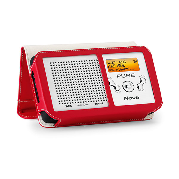 Pure Move Rechargeable Palm-sized Dab Radio Carry Case Colour Midnight