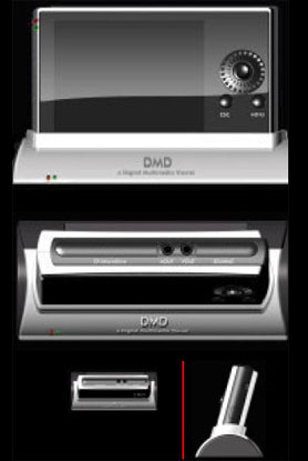 Vivitar DMD P20 20GB Media Player