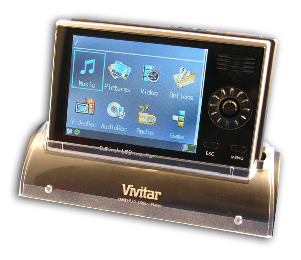 Vivitar DMD-P20 20GB Media Player
