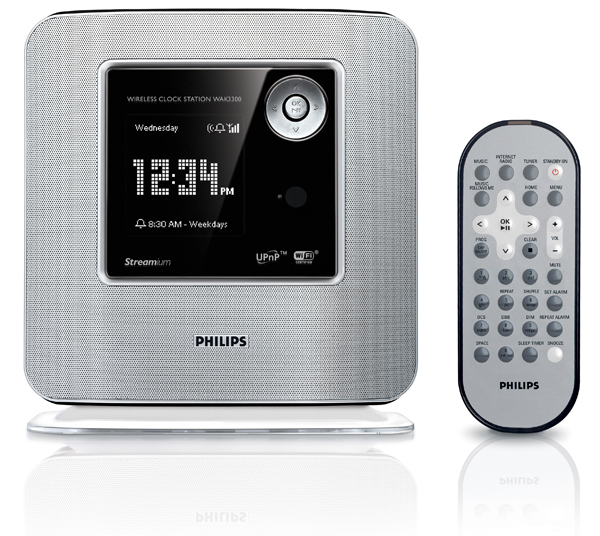 Philips Philips Streamium WAK3300 WiFi Alarm Clock & WiFi Music Streamer