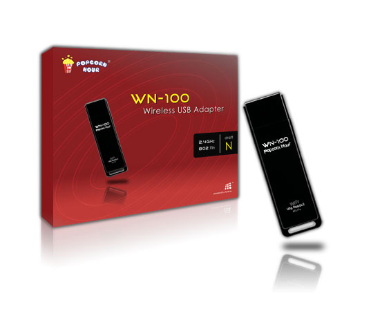 Popcorn Hour WN100 USB WiFi Adapter (B Grade)