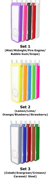 XtremeMac Bumperz for iPod Shuffle (3 pack)
