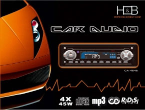 HandB CA-4545 Car Audio MP3 Player